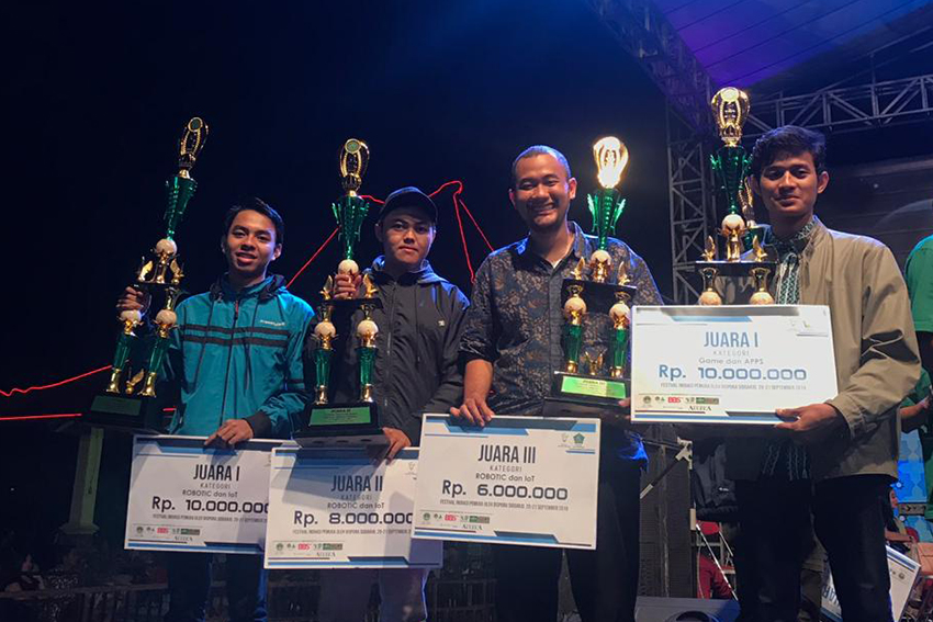 PENS Borong Juara Dalam Festival dan Inovasi Pemuda Tahun 2019
