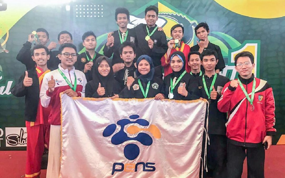 Kontingen PENS Berhasil Sabet 16 Medali Kejurnas Pencak Silat pada Kota Pahlawan Championship