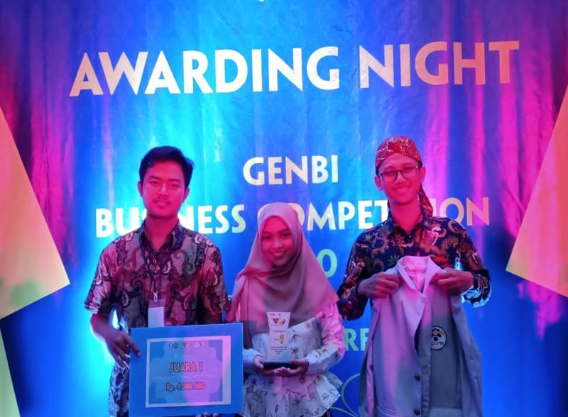 Tiga Mahasiswa SPE Berhasil Menjadi Juara 1 dalam Ajang GenBI Business Plan Competition 2020