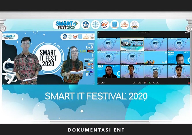 Berinovasi Mendesain Ulang UI/UX Aplikasi Online MIS PENS, Dua Mahasiswa PENS Raih Juara 1 Smart IT Festival 2020