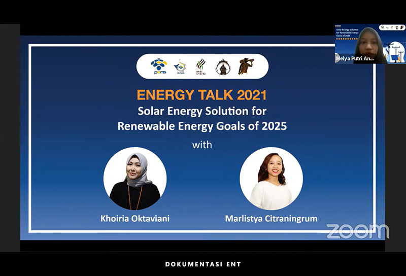 Bekali Wawasan Tentang Energi Terbarukan, Hima Energi PENS Gelar Energy Talk 2021