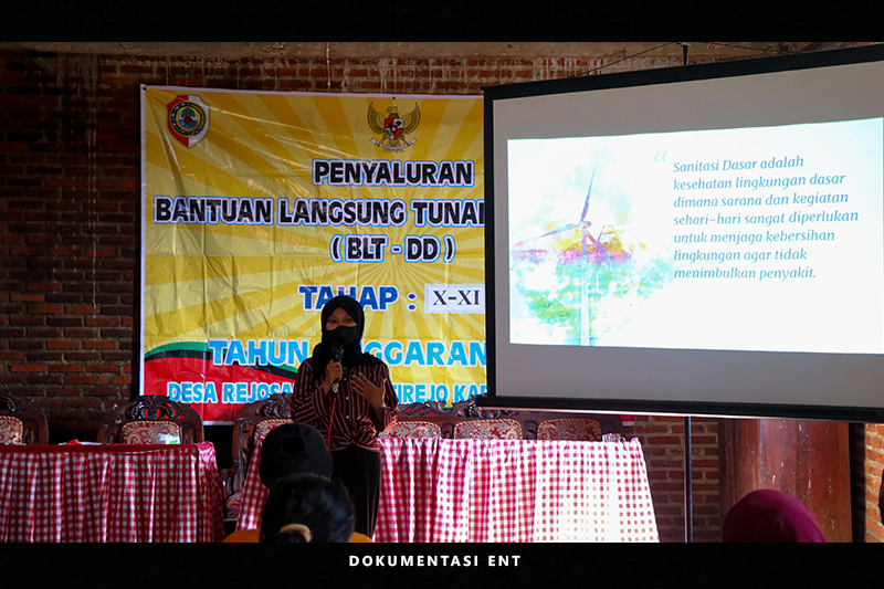 Guna Tingkatkan Kepedulian Mahasiswa, BEM PENS Usai Gelar PENS Goes to Village (PGTV) 2021 di Desa Rejosari, Mojokerto.