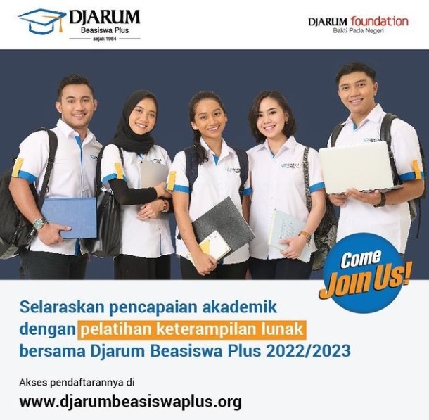 Beasiswa Djarum Plus 2022/2023