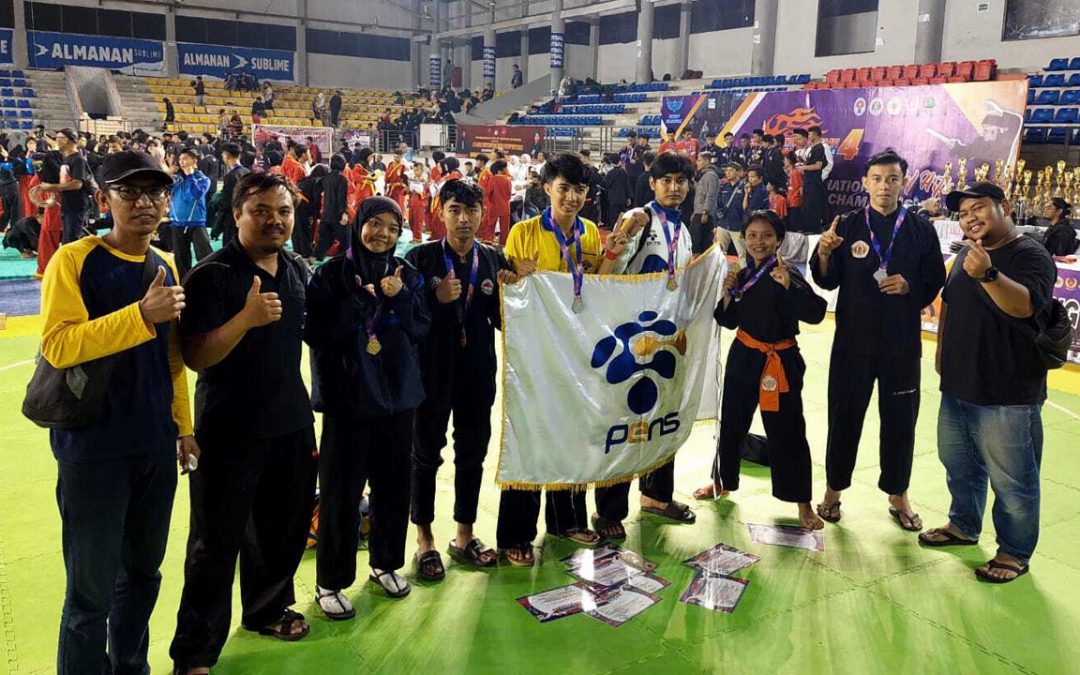 Delegasi Pens Sukses Borong Juara Pada Ajang Pencak Silat Bandung Lautan Api Internasional