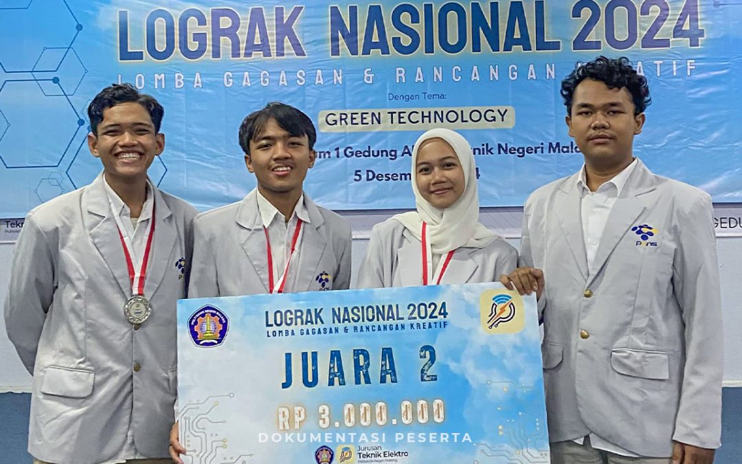 Mahasiswa PENS Kantongi Juara Umum 2 Berkat Rancangan Hydrowind Synergy pada Kompetisi LoGrak Polinema 2024