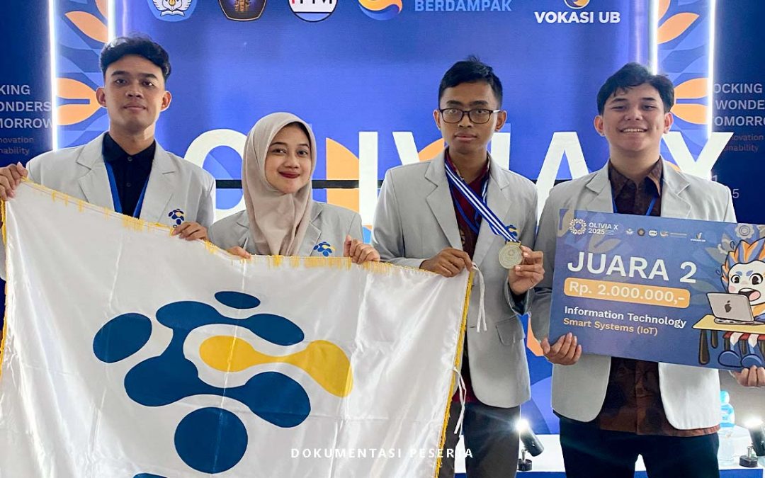 Tandingkan SmartMedBox, Tim Bayuraksaka PENS Raih Juara 2 Kategori Smart Systems (IoT) dalam OLIVIA X 2025