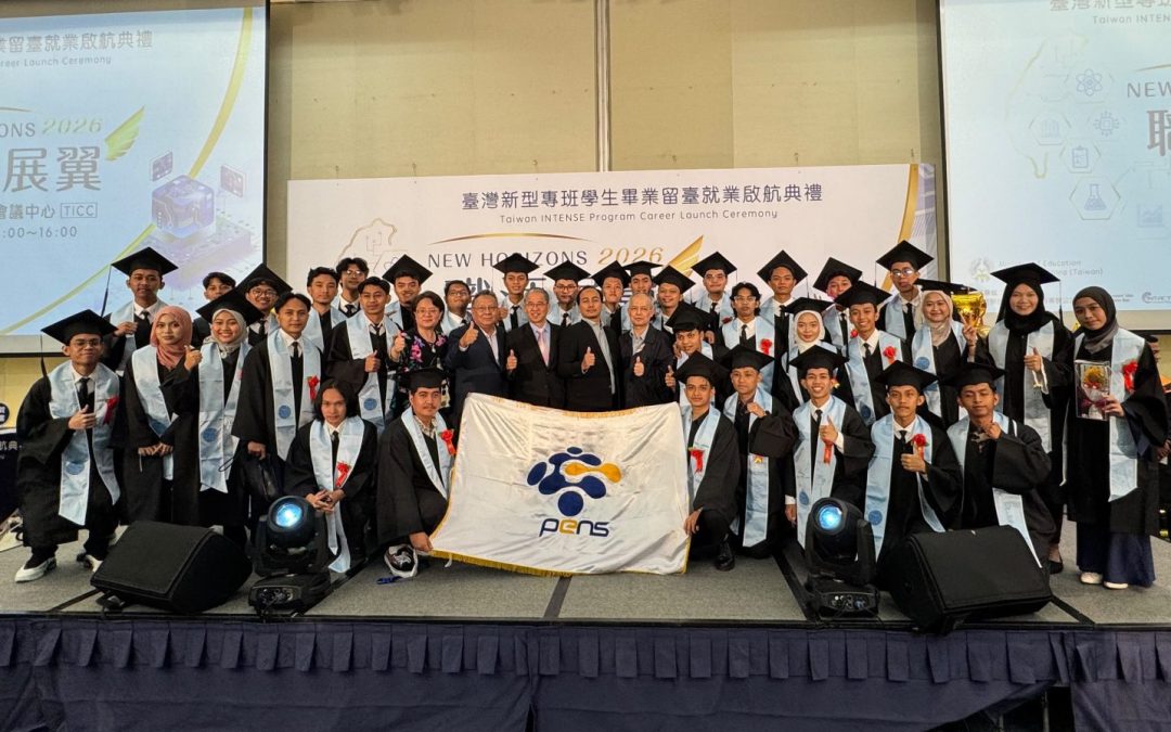 PENS Jadi Penyumbang Wisudawan Terbanyak Program Double Degree Taiwan, 46 Mahasiswa Resmi Raih Gelar Internasional
