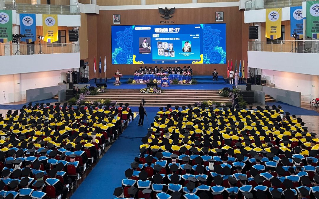 Keterserapan Tinggi Warnai Wisuda ke-27 PENS, Bukti Kesiapan Mahasiswa Memasuki Dunia Kerja